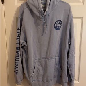 Blue American Eagle Hoodie